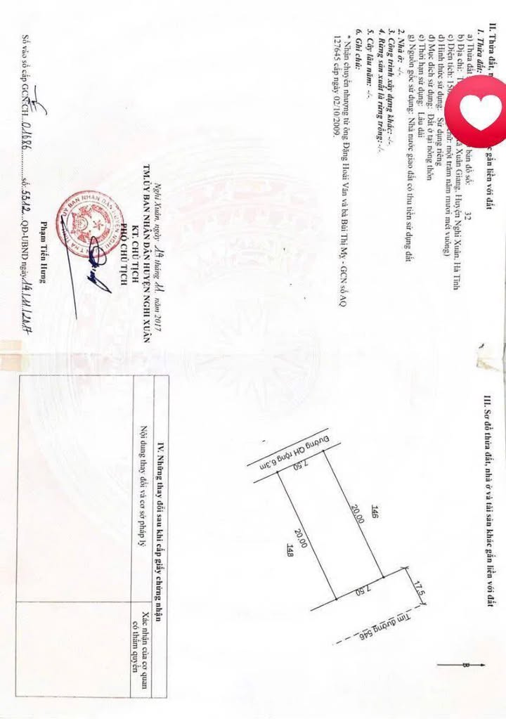 Đất mặt đường Nguyễn Công Trứ, Hà Tĩnh 150m² - Kinh doanh thuận lợi!