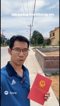 Đất nền Dương Liễu Hoài Đức 65m² - Mặt tiền rộng, vị trí đẹp sát trường học!