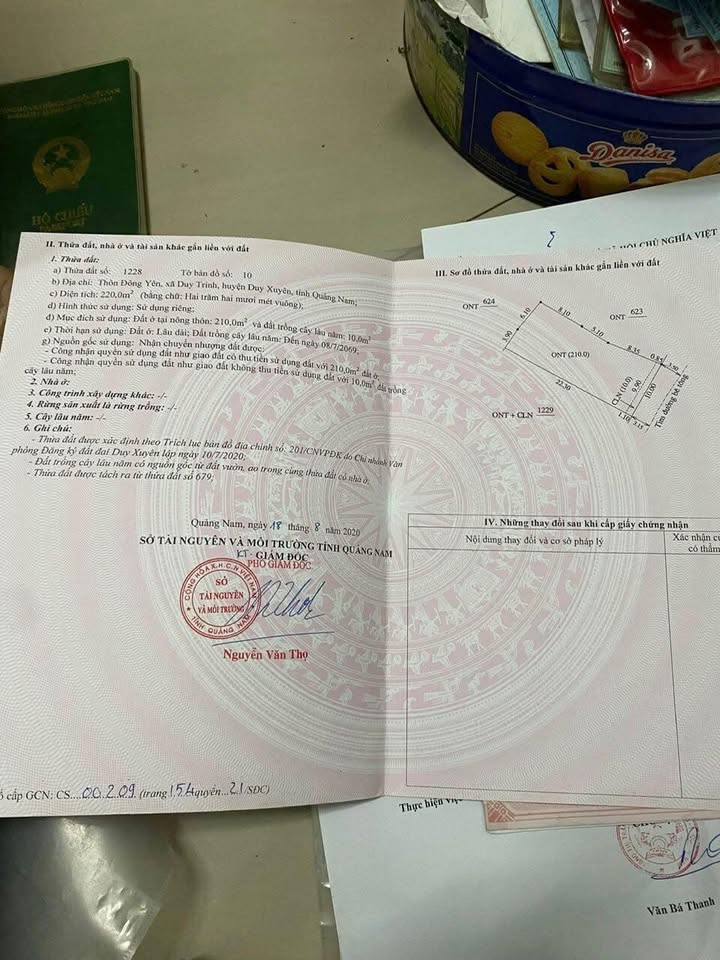 Đất nền Duy Xuyên 220m² giá 850 triệu - Đầu tư sinh lời ngay!