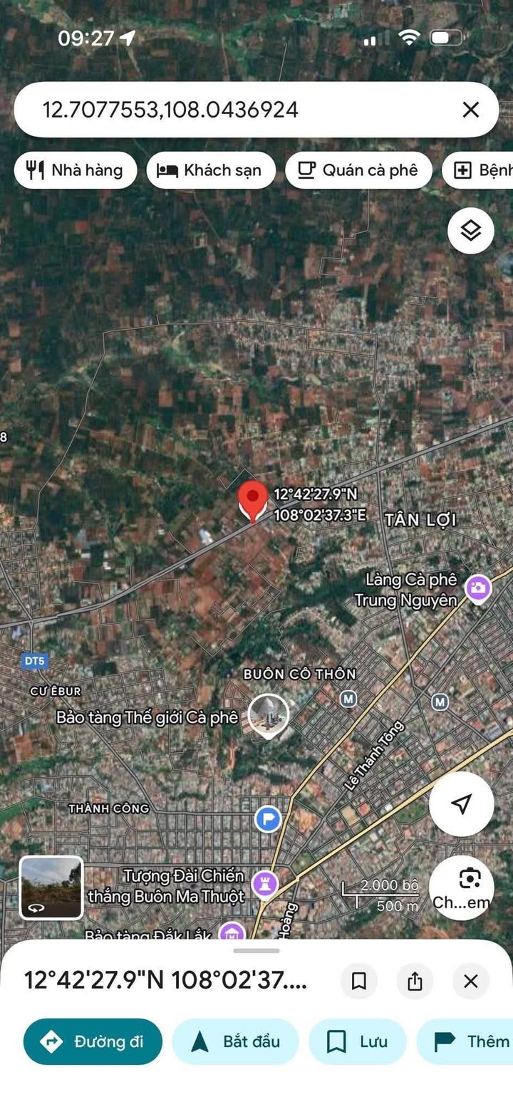 Đất nền mặt tiền Vành Đai 10/3 Buôn Ma Thuột 621m² giá 6.21 tỷ - Cơ hội đầu tư tuyệt vời!