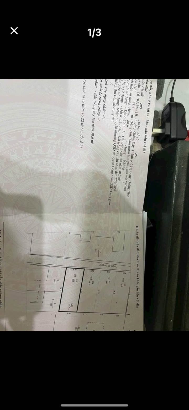 Đất nền Hạ Long 88.6m² giá 2 tỷ - Vị trí trung tâm, ô tô vào tận nơi!