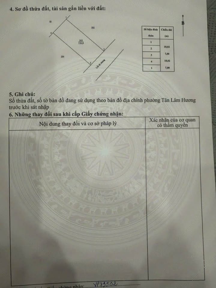 Đất thổ cư chính chủ tại phường Hà Huy Tập 126m² giá chỉ 800 triệu - Cơ hội đầu tư không thể bỏ lỡ!