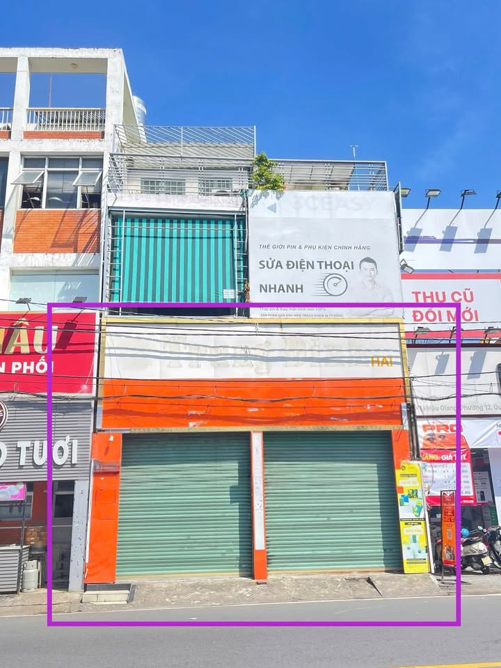Mặt tiền Hậu Giang, Quận 6 - Diện tích 54m² giá chỉ 25 triệu/tháng - Kinh doanh sầm uất!