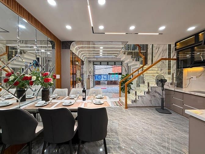 Nhà 55m² Trần Thị Năm, Q12 - 6.7 tỷ, Full nội thất, gara ô tô