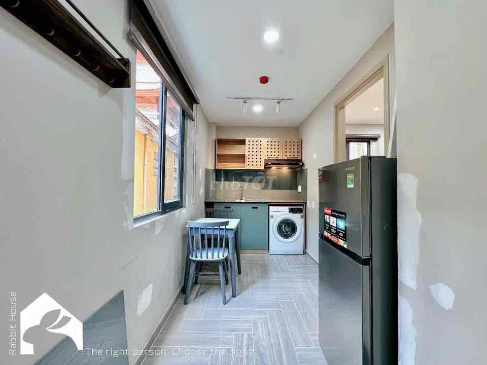 Căn hộ 1PN Cửa Sổ Trời Ngay Ga T3 - Etown Cộng Hoà Tân Bình 50m² - Đầy đủ nội thất, an ninh 24/7!