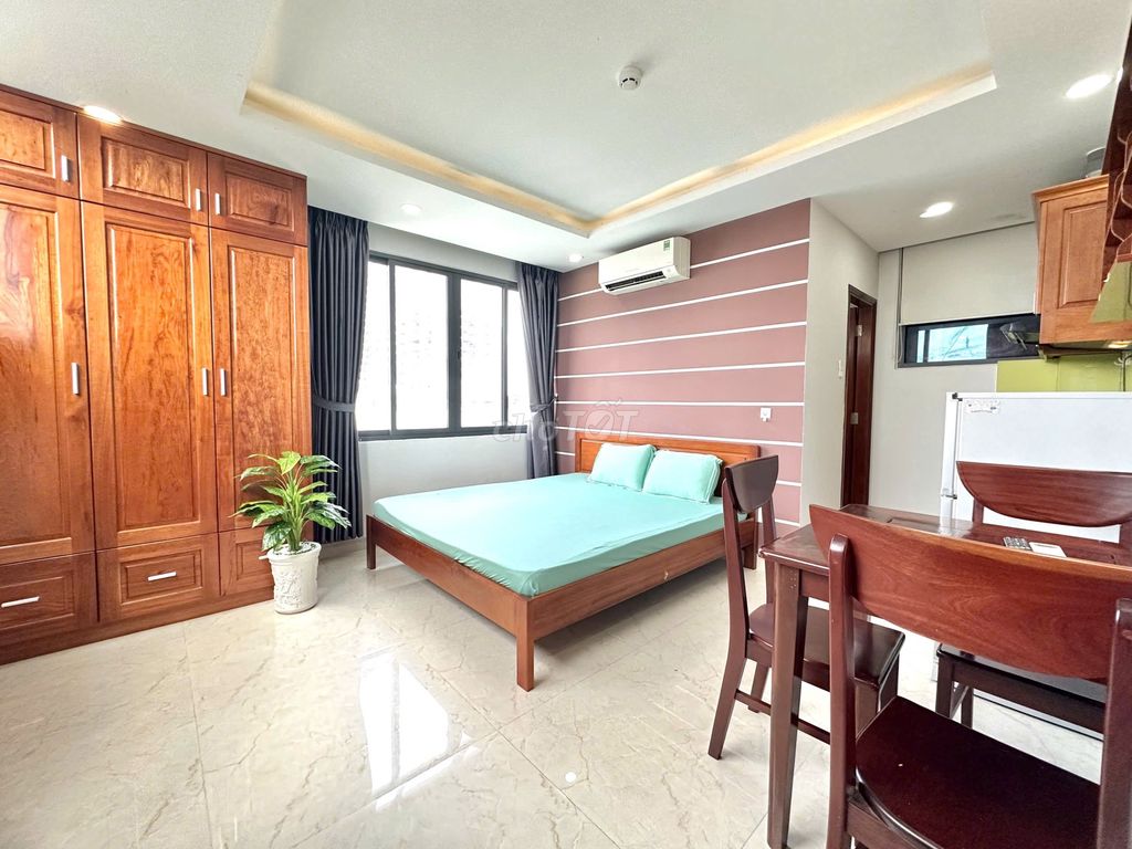 Căn hộ studio 30m² giá 6 triệu - Không gian sống thoáng mát, đầy đủ nội thất