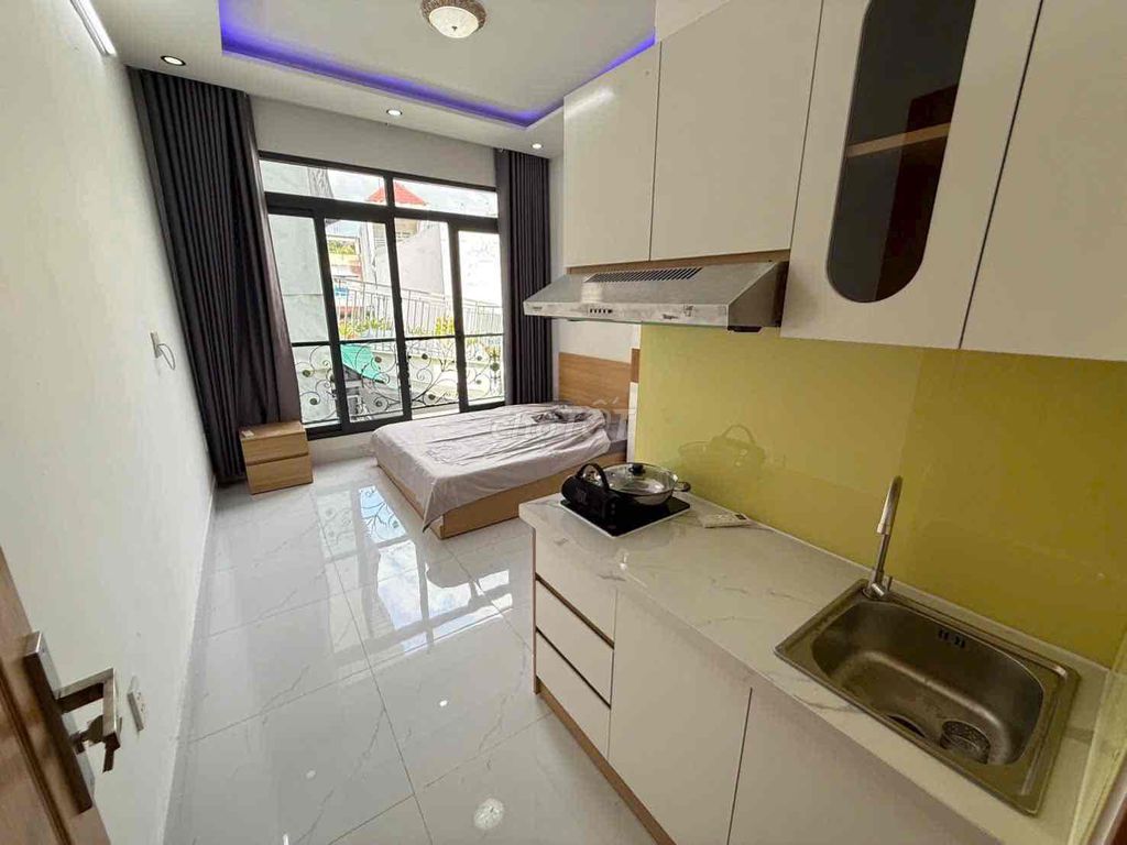 Căn hộ studio 25m² tại đường Phan Xích Long giá 6 triệu - Full nội thất và tự do giờ giấc!