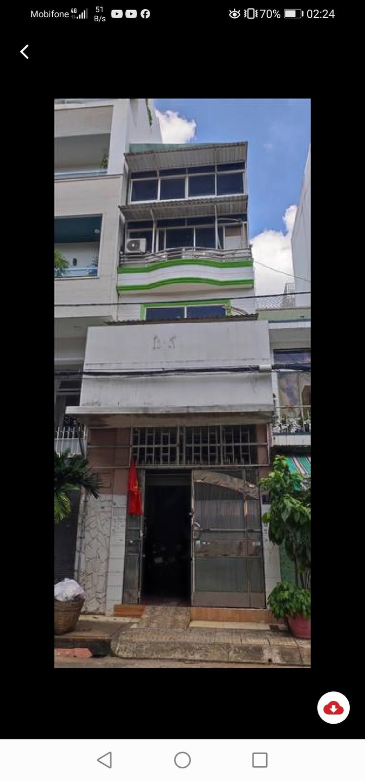 Nhà mặt tiền 5 tầng đường Lê Lâm, Tân Phú, 80m² giá 12 tỷ - Cơ hội đầu tư lý tưởng!