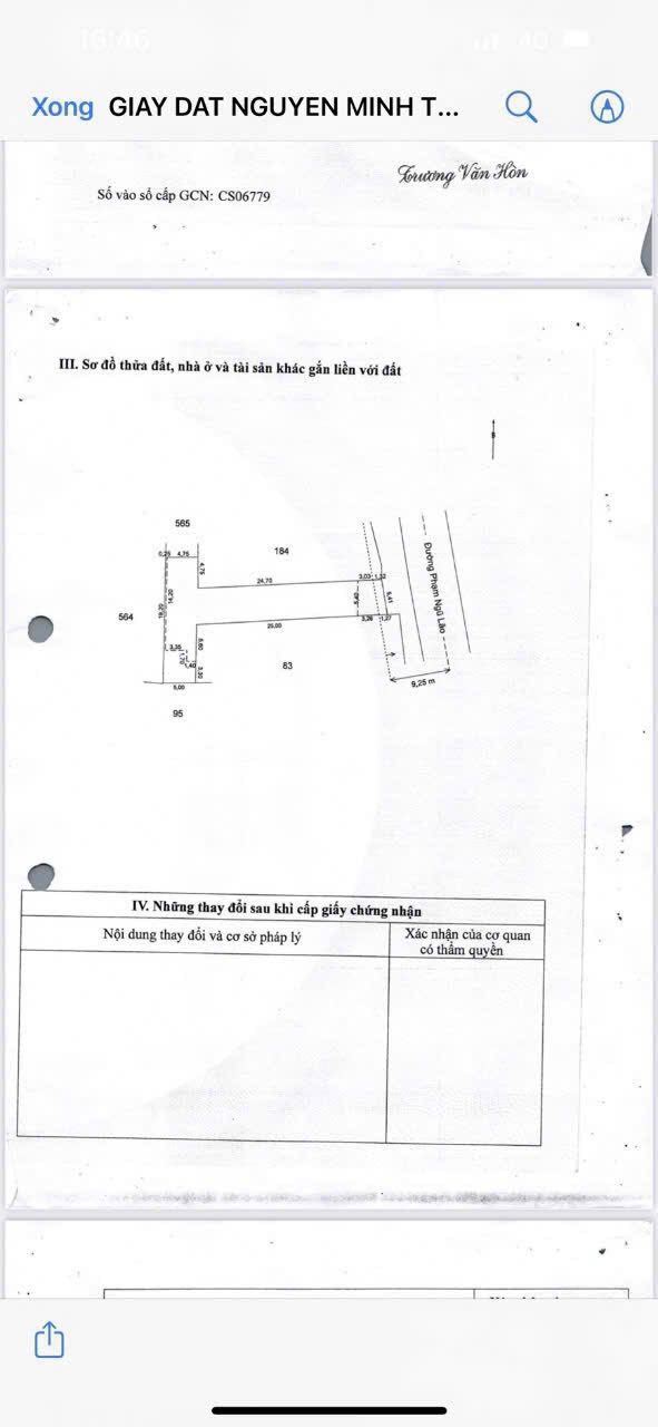Nhà cấp 4 mặt tiền Phạm Ngũ Lão, Trà Vinh 253m² giá 6 tỷ - Cơ hội vàng cho nhà đầu tư!