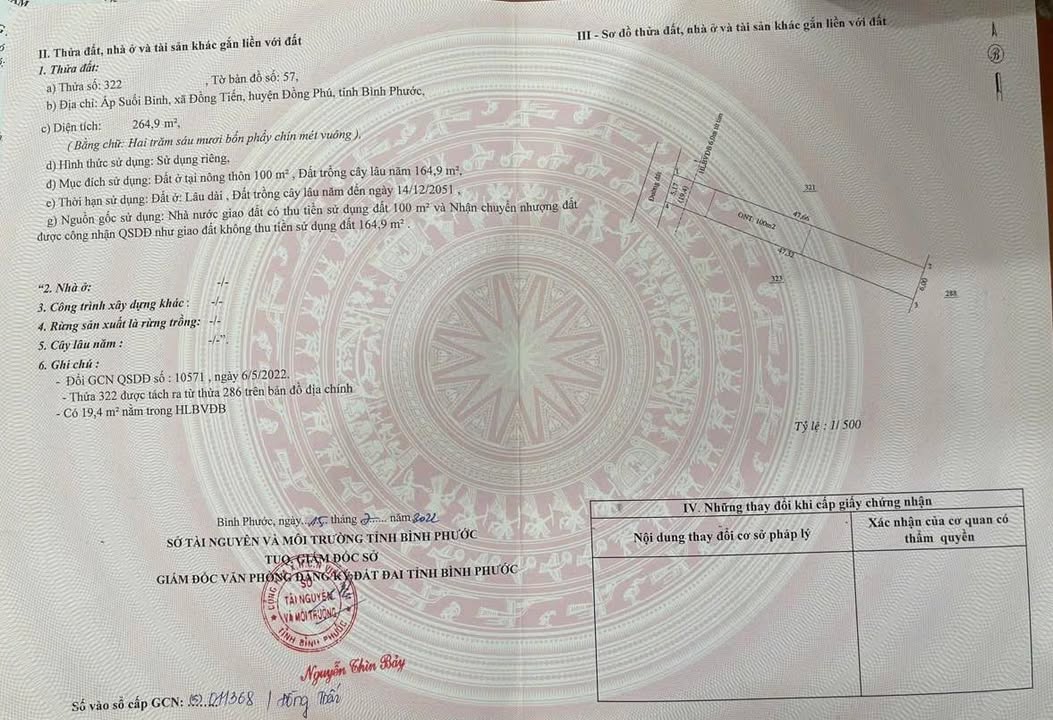 Đất nền 235m² xã Đồng Tiến - Chỉ 270 triệu - Cơ hội đầu tư hấp dẫn!