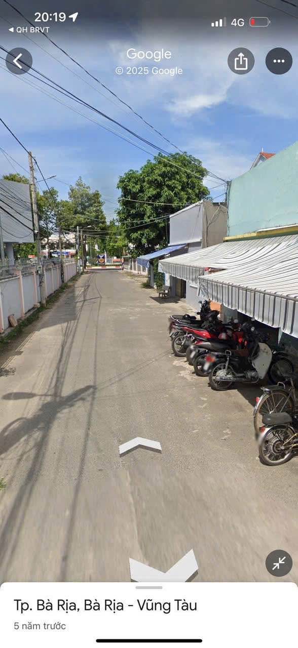 Đất thổ cư 192m² đường CMT8, Long Toàn, Bà Rịa - Giá chỉ 4.15 tỷ!