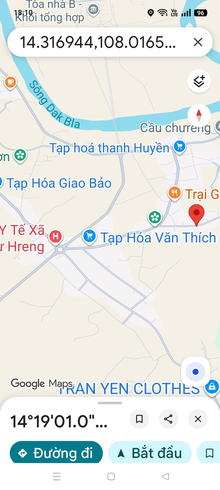 Đất thổ cư Chư Hreng, Kon Tum 600m² - Giá chỉ 3xx triệu, vị trí đẹp!