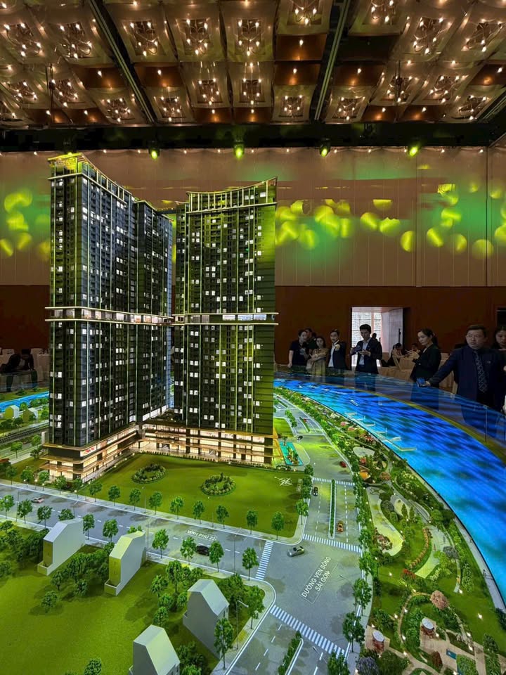 Căn hộ A&T Saigon Riverside Bình Hòa 7600m² - Tiện ích resort đẳng cấp ven sông