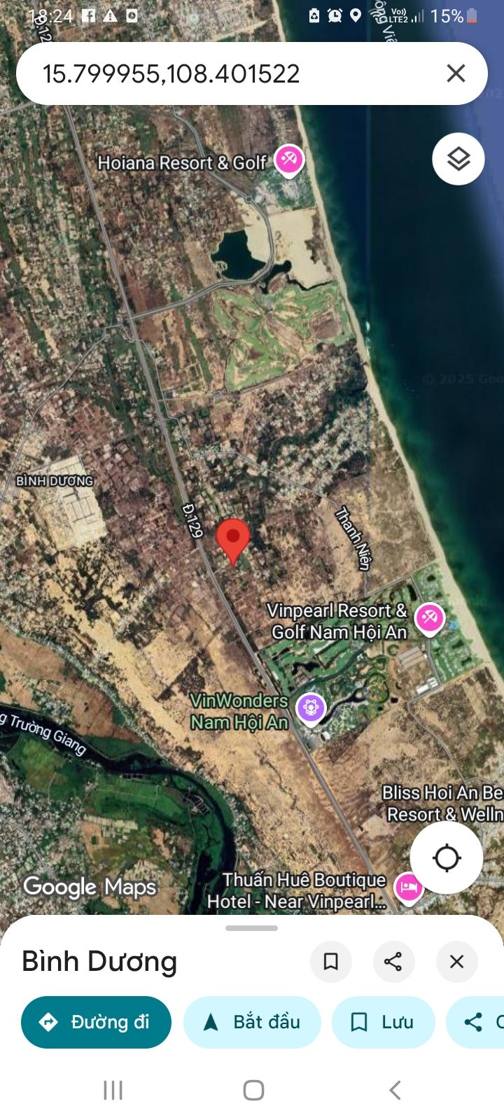 Đất 2 mặt tiền biển Bình Dương - Thăng An, 2200m² giá chỉ 11 tỷ - Cơ hội đầu tư hấp dẫn!