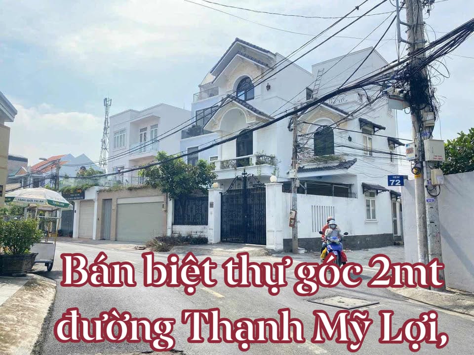 Biệt thự góc 2 mặt tiền Thạnh Mỹ Lợi, Q2, 210m² giá 20.5 tỷ - Cơ hội đầu tư tuyệt vời!