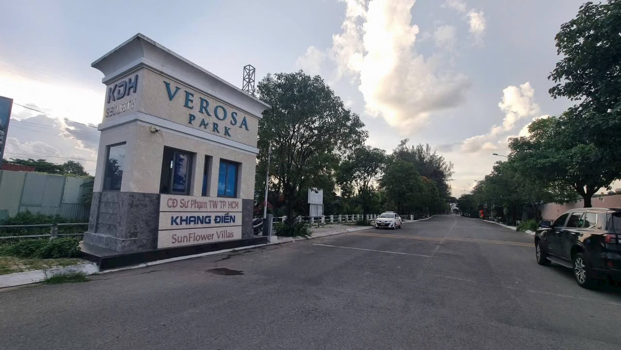 Đất nền khu biệt thự Verosa Q9 507m² giá 39 tỷ - Lô góc hai mặt tiền đường 20m