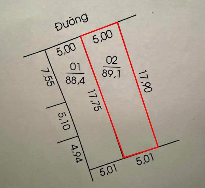 Đất nền Vinh Phú, Nghệ An 89,1m² giá 1 tỷ - Đường ô tô tránh nhau