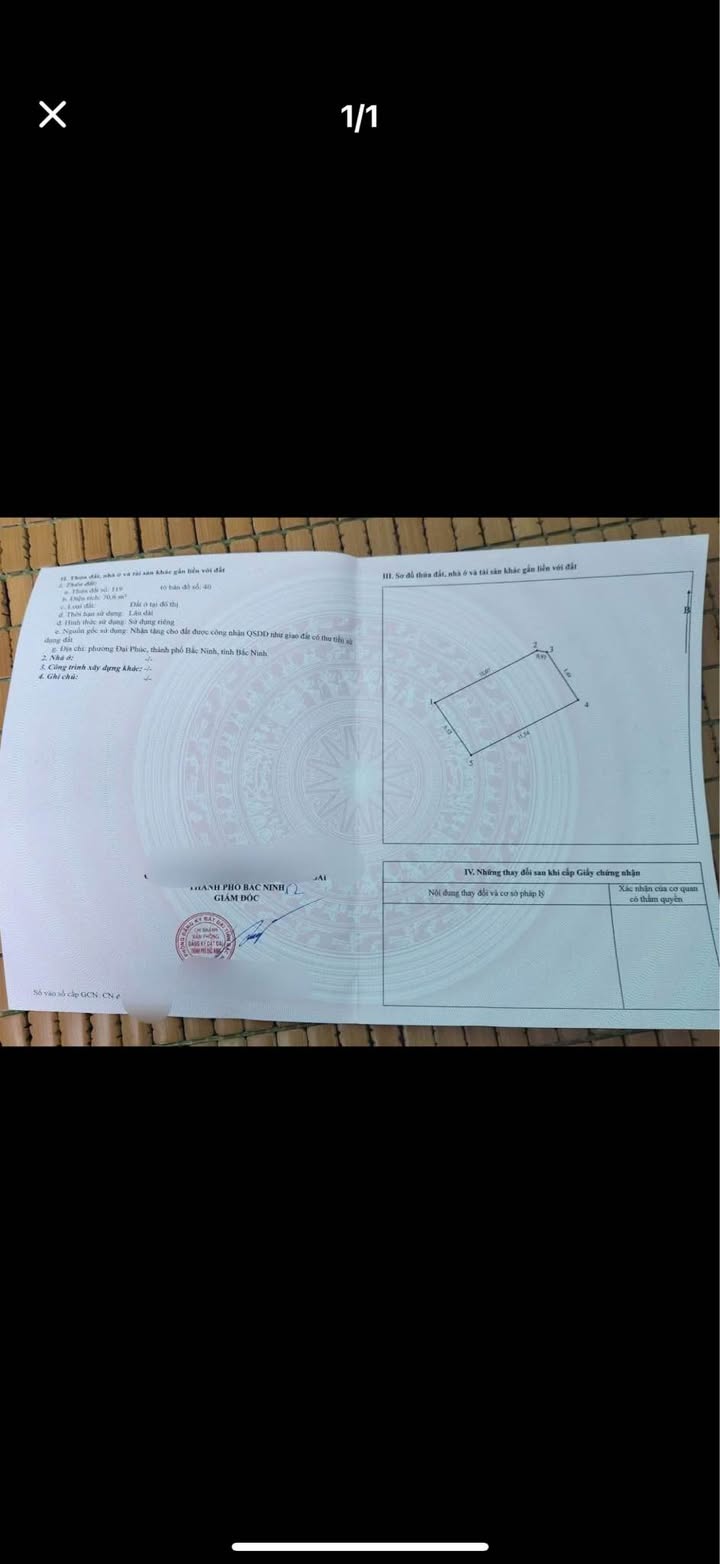 Đất lô góc 70.6m² khu 7 Đại Phúc - Bắc Ninh giá chỉ 5 tỷ