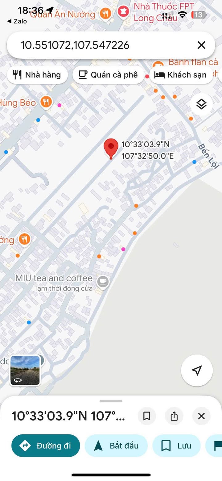 Đất nền đẹp tại Bình Châu, Vũng Tàu 672m² giá 10,5 tỷ - Sổ đỏ chính chủ, có thể chia lô