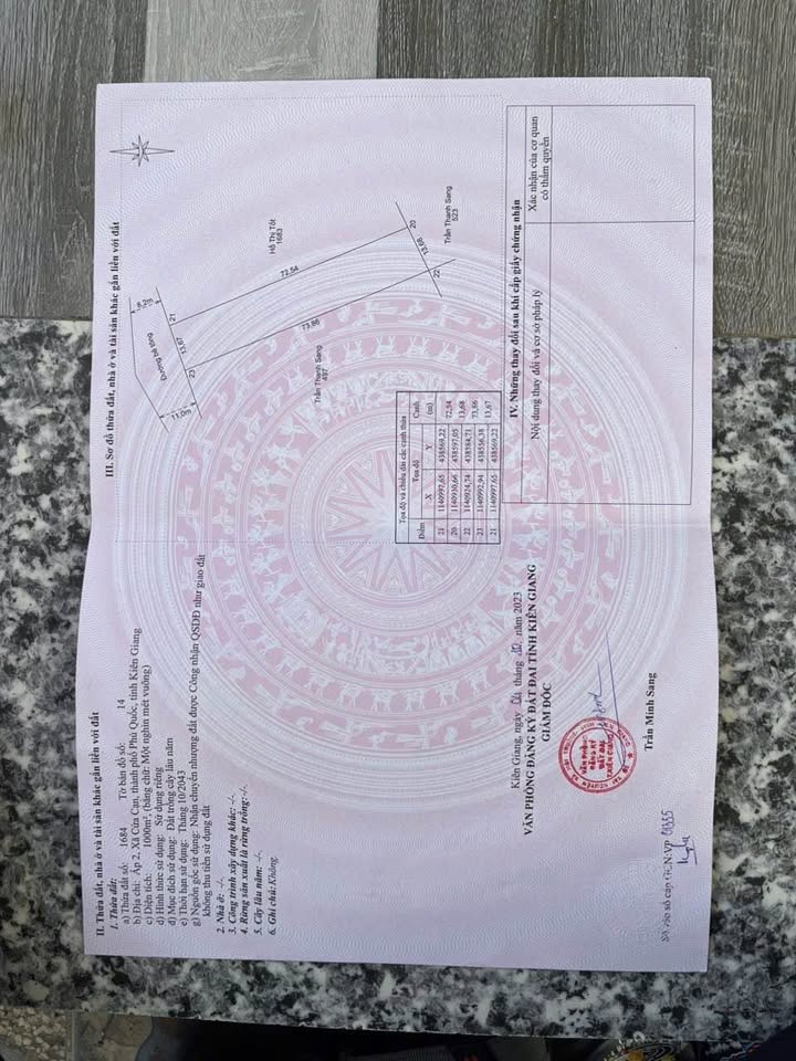 Đất 1000m² tại Ấp 2 Cửa Cạn - Giá 2 tỷ - Thích hợp xây biệt thự nhà vườn!