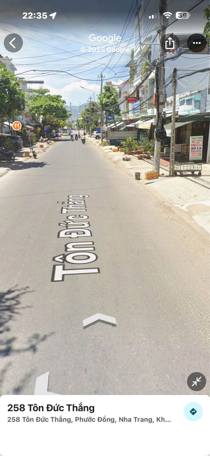 Nhà phố mặt tiền Tôn Đức Thắng, Nha Trang 70m² giá chỉ 6 tỷ - Đầu tư sinh lời ngay!