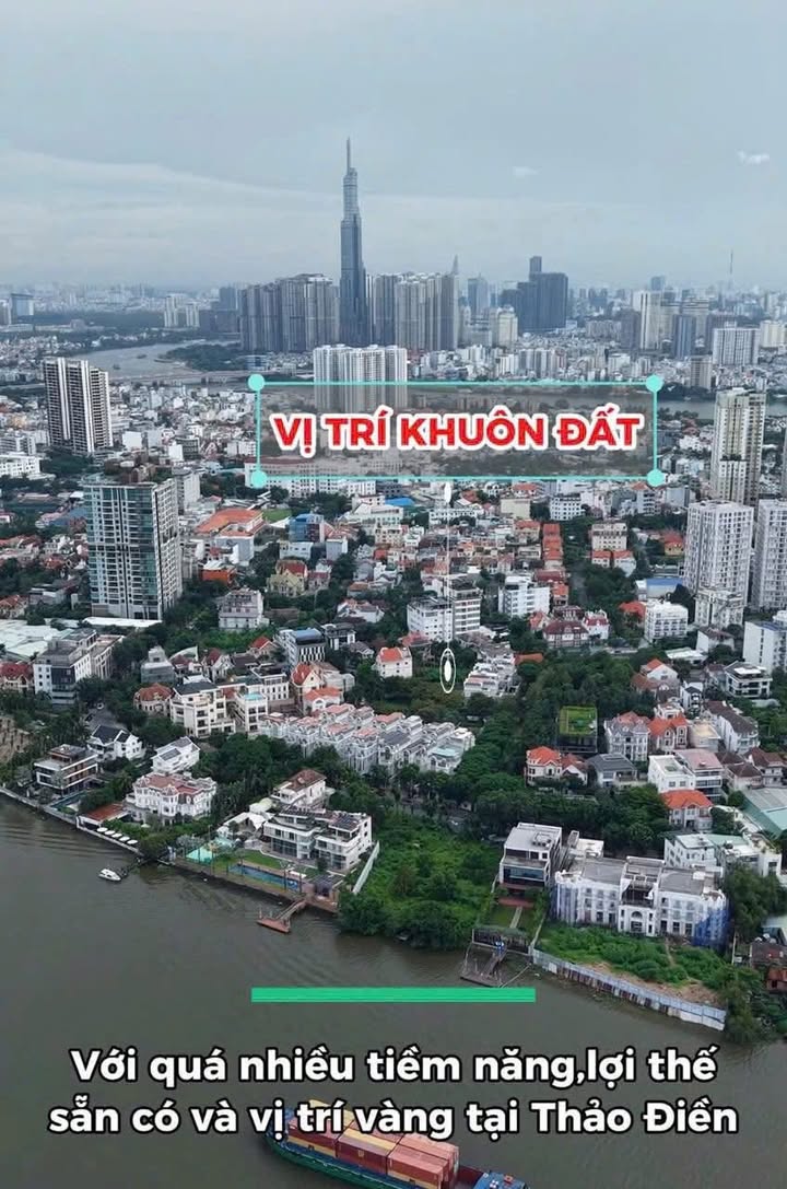 Đất nền Thảo Điền 485m² giá 116 tỷ - Vị trí đắc địa, sổ hồng chính chủ!