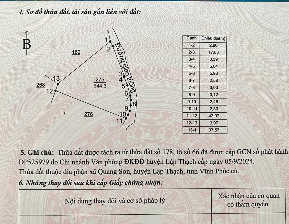Đất nền Ngọc Mỹ Quốc Oai 944m² giá 23.1 tỷ - Đầu tư sinh lời cao!