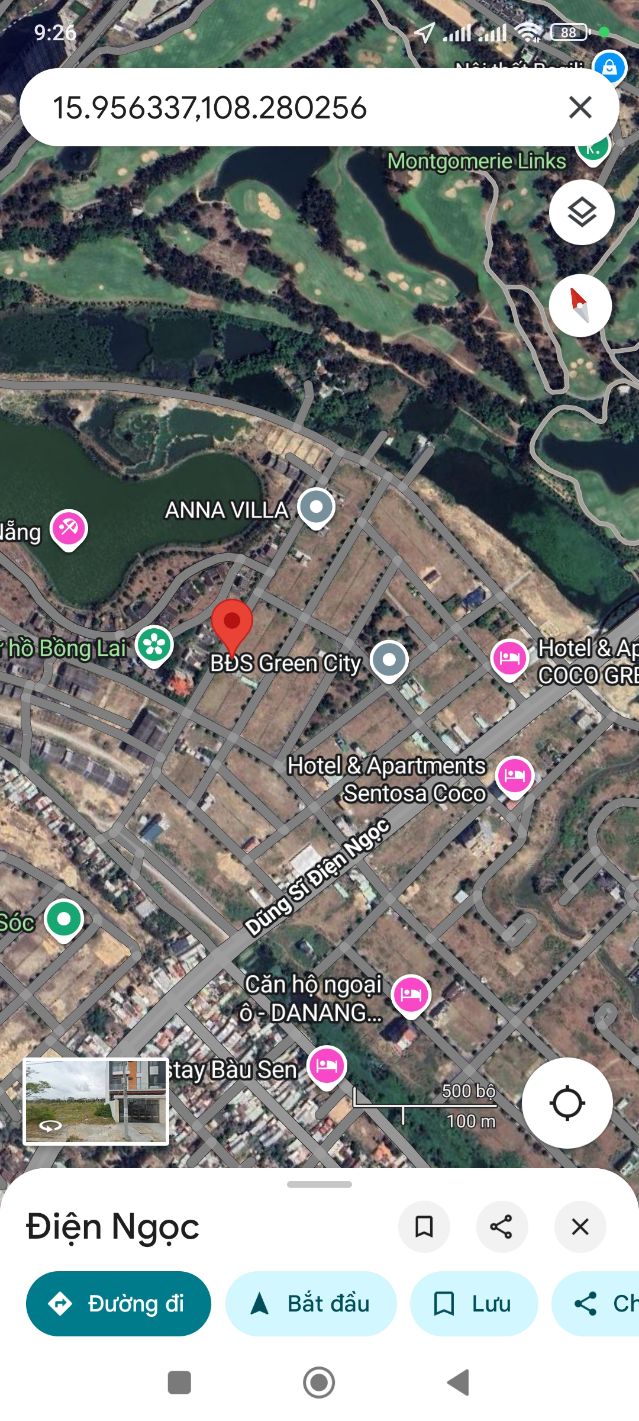 Bán lô Biệt Thự khu Đô Thị Green City, Điện Ngọc 220m² - Vị trí đẹp cho đầu tư