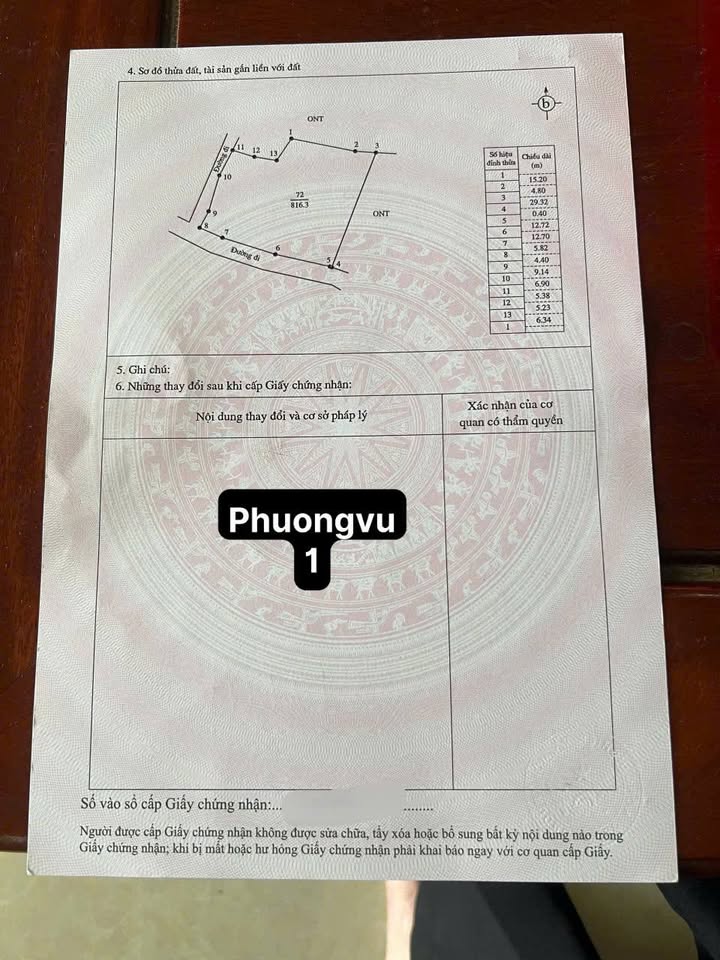 Đất thổ cư Chân Mộng, Đoan Hùng 8163m² - Sổ đỏ chính chủ, giá tốt!