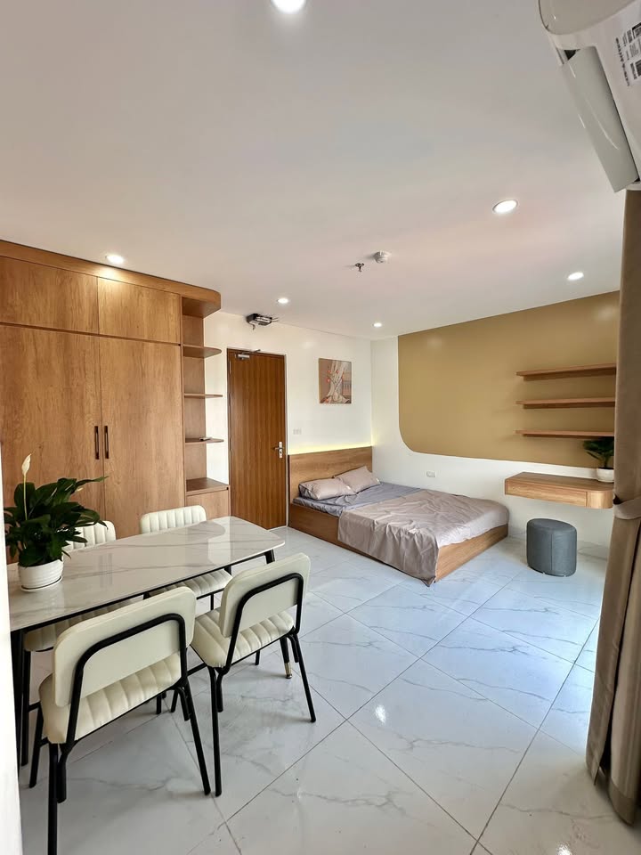 Cho thuê phòng Studio 27m² tại 251 Giáp Bát - Nội thất đầy đủ, vào ở ngay!