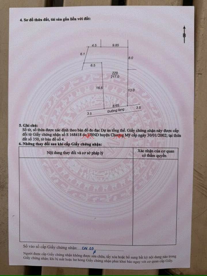 Đất nền Ngọc Hòa, Chương Mỹ 217m² giá 8.68 tỷ - Vị trí đắc địa, phong thủy tốt!
