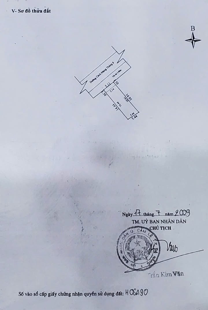 Nhà cấp 4 mặt tiền Cách Mạng Tháng 8, Quận Cẩm Lệ, 85m² giá 8 tỷ - Kinh doanh thuận lợi!