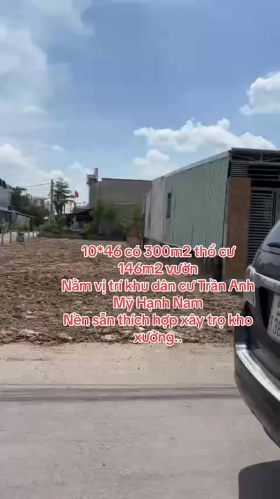 Đất nền đẹp 460m² tại KDC Trần Anh Mỹ Hạnh Nam - Giá chỉ 4.5 tỷ!