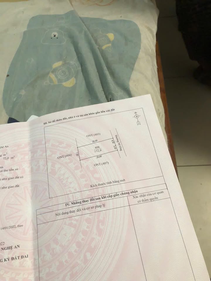 Đất thổ cư khu phố 5, Diễn Lộc 152m² giá thỏa thuận - Cơ hội đầu tư hấp dẫn!