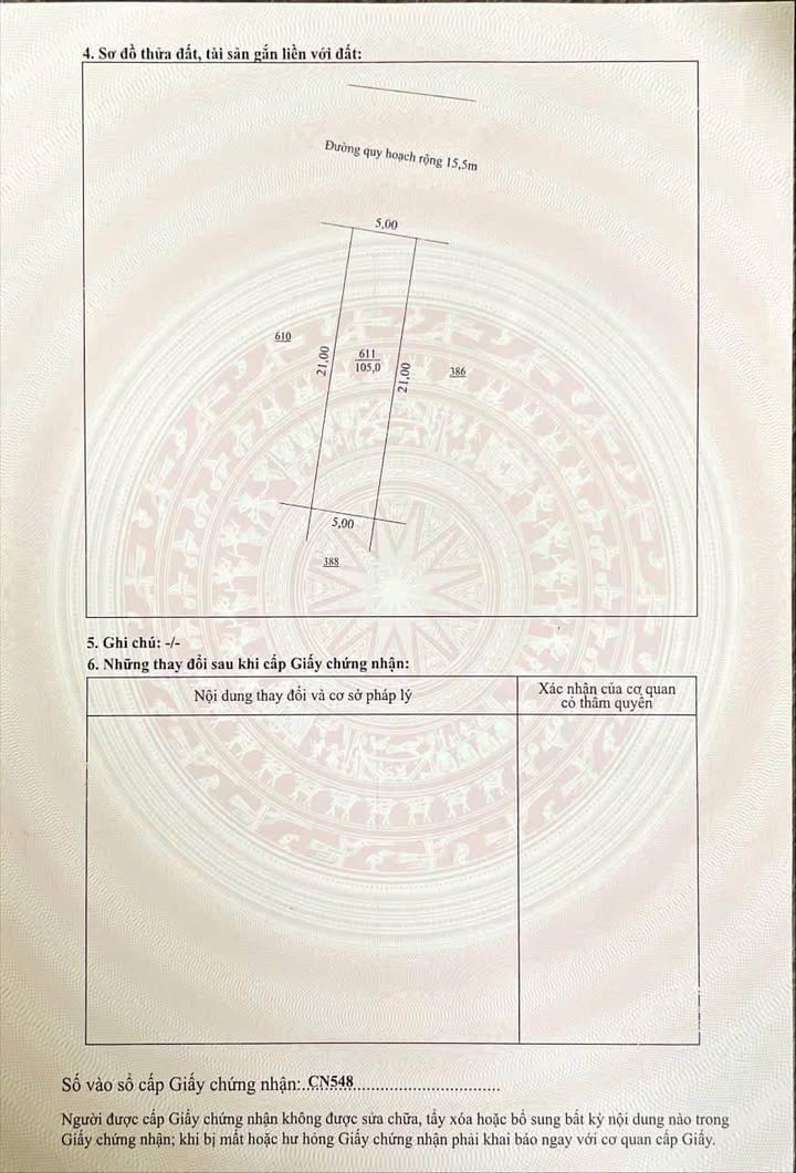 Đất nền KĐT Cầu Trúc Sông Công 105m² giá 1.6 tỷ - Mặt tiền đẹp nhất dự án!