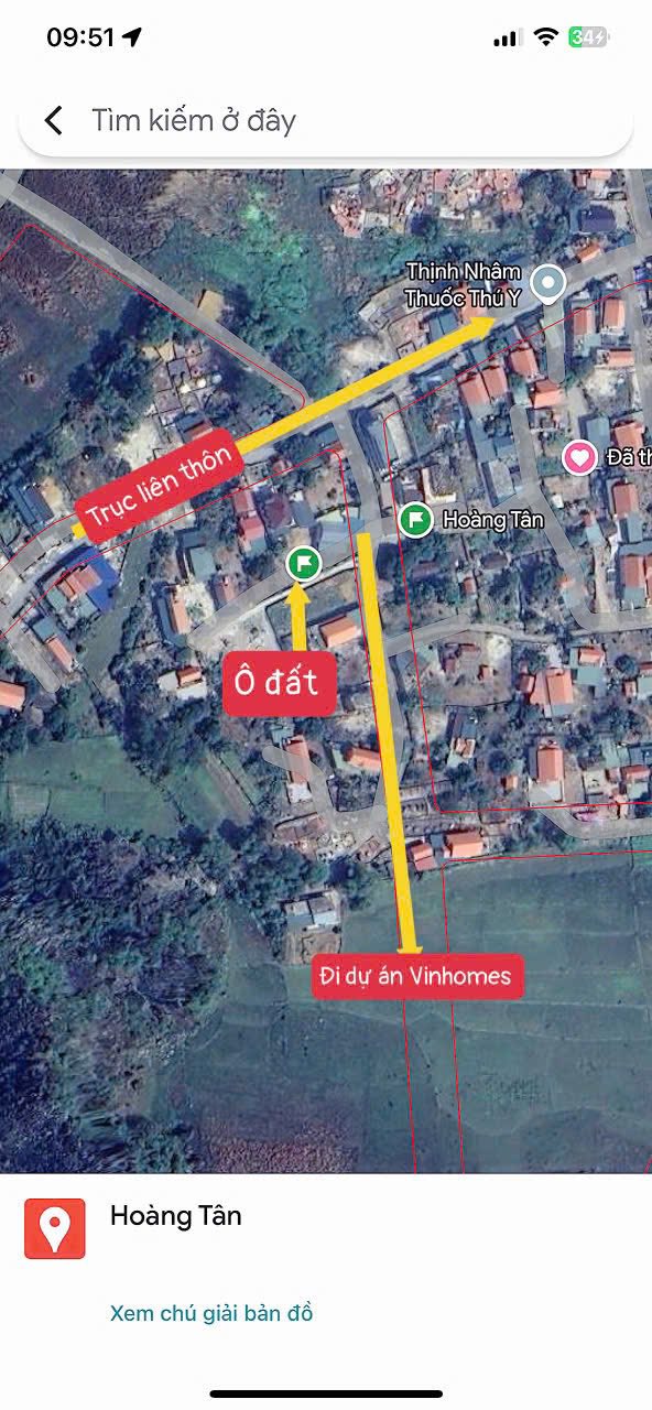 Đất thổ cư Hoàng Tân 101m² giá 101 triệu - Cơ hội đầu tư tuyệt vời!