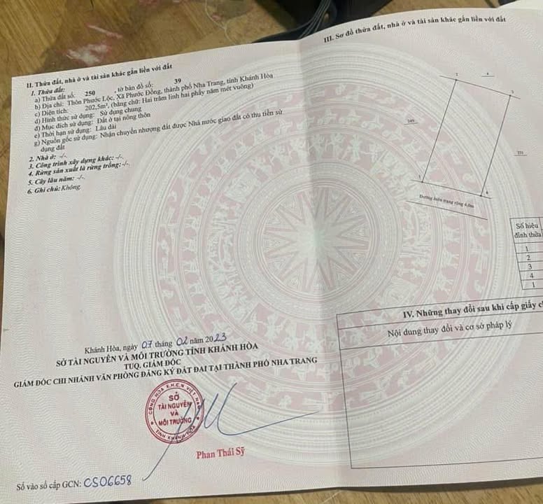 Đất thổ cư 100m² Phước Đồng, Nha Trang - Chỉ 1.48 tỷ, sổ đỏ chính chủ!