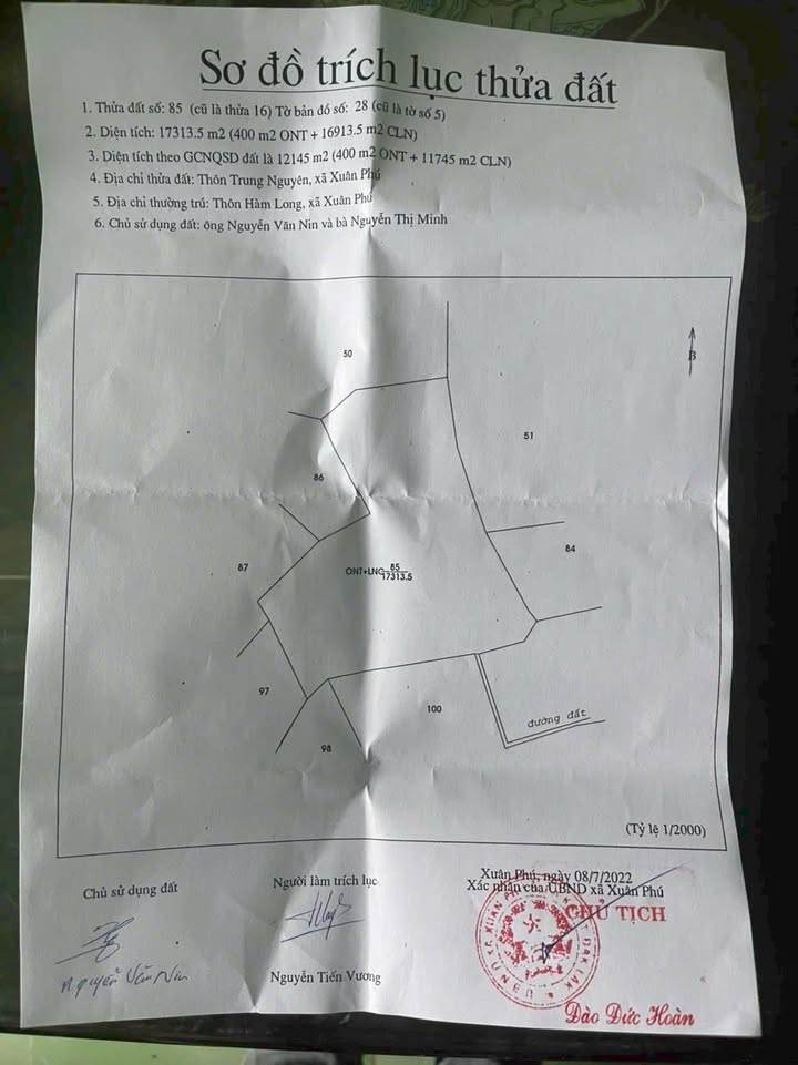 Đất nền Xuân Phú, Ea Kar 17.000m² giá 1,5 tỷ - Cơ hội đầu tư hấp dẫn!