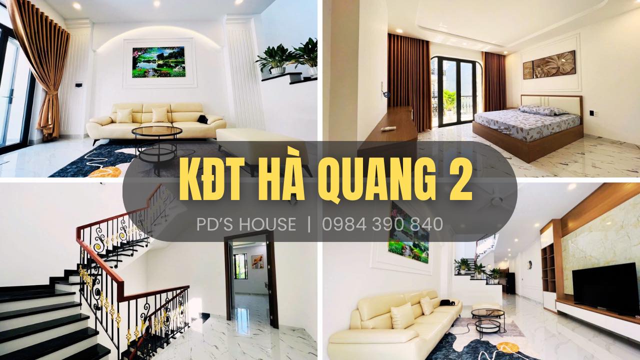Nhà đẹp KĐT Hà Quang 2 Nha Trang 101m² giá 9.8 tỷ - Thiết kế tân cổ điển sang trọng!