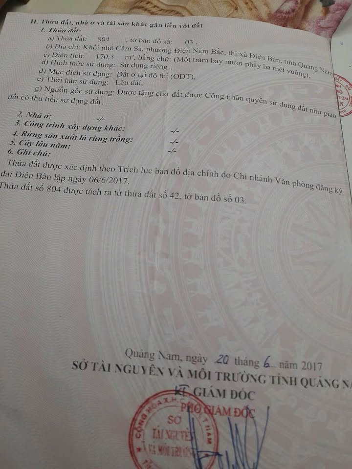 Đất nền Điện Nam Bắc, 170m², giá chỉ 1,7 tỷ - Cơ hội đầu tư tuyệt vời!