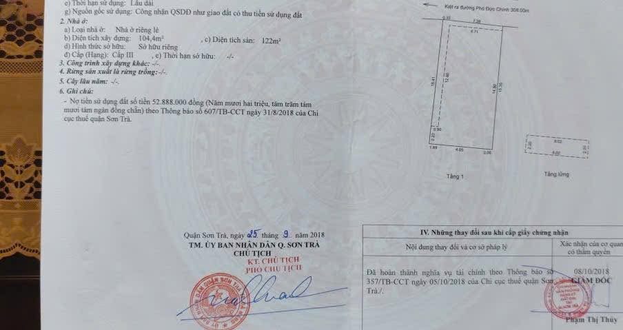 Đất biển Sơn Trà 120m² giá 9 tỷ - Gần biển Mỹ Khê