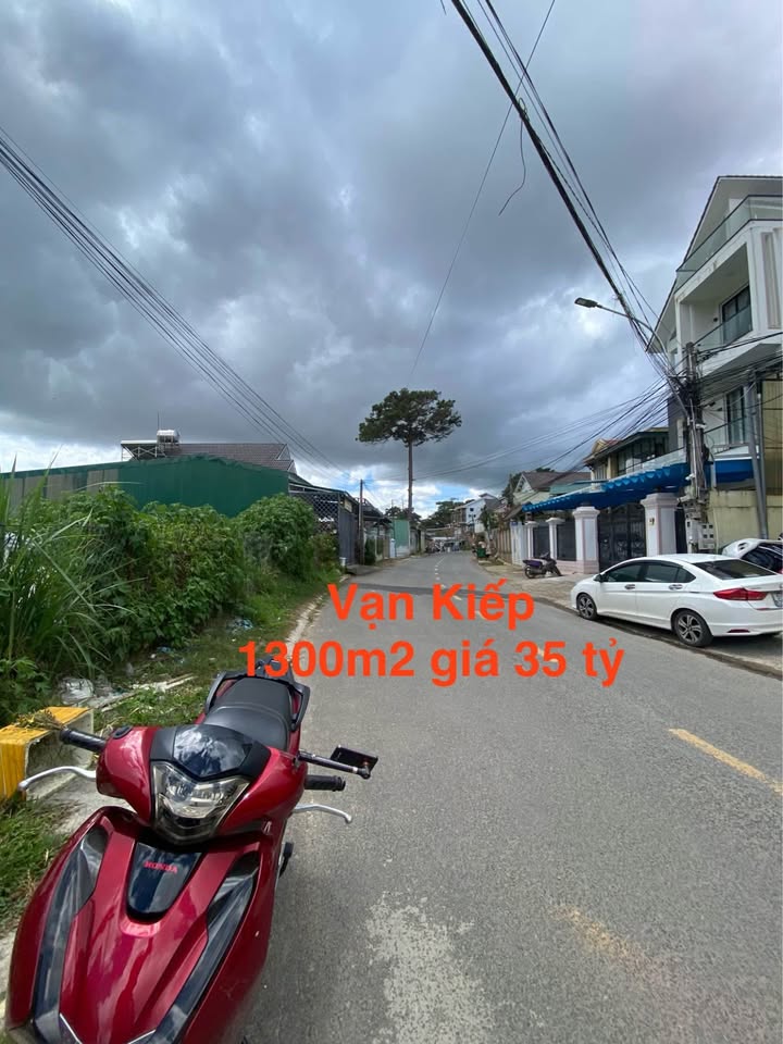 Đất mặt tiền đường Vạn Kiếp Đà Lạt 1300m² giá 35 tỷ - Cơ hội đầu tư sinh lời!