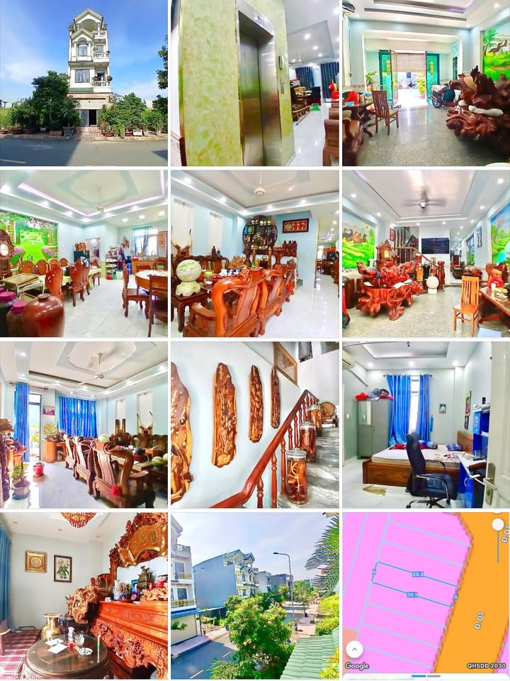 Biệt thự phố 5 tầng Bình An 101m² giá 8 tỷ - Thiết kế đẳng cấp với thang máy