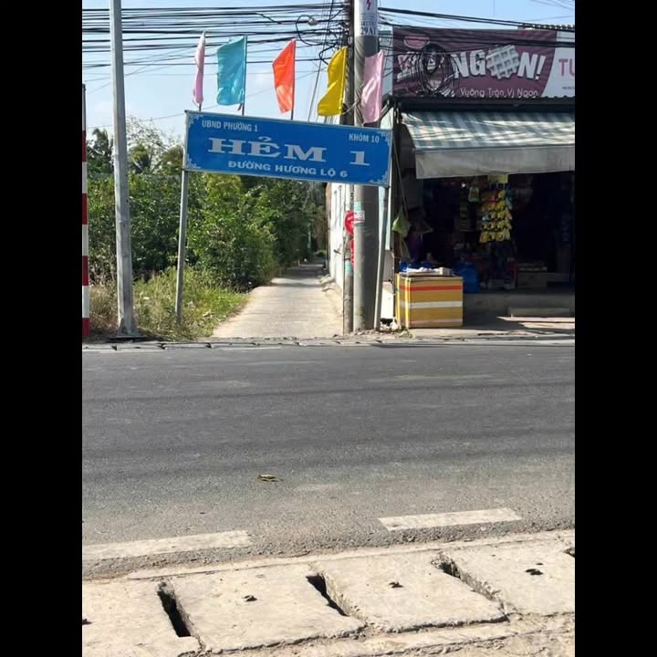 Đất nền hẻm Hương Lộ 6 Bạc Liêu 229m² giá 680 triệu - Đầu tư sinh lời ngay!