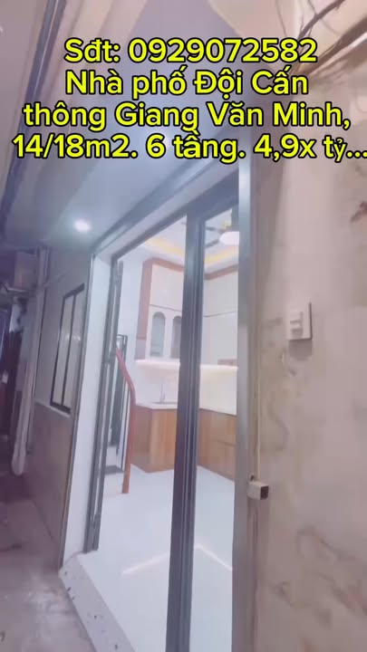 Nhà thổ cư phố Đội Cấn, 16m² giá 4.98 tỷ - Vị trí đắc địa, tiện ích đầy đủ!