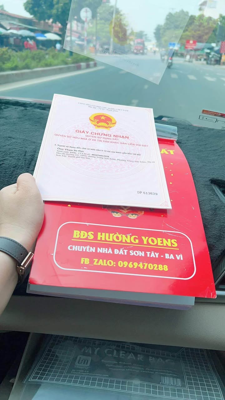 Đất thổ cư chính chủ 95m² tại Tùng Thiện, Sơn Tây - Giá chỉ 2 tỷ VND!