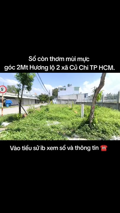 Mặt tiền Hương lộ 2, Củ Chi 210m² - Đầu tư kinh doanh đa ngành nghề