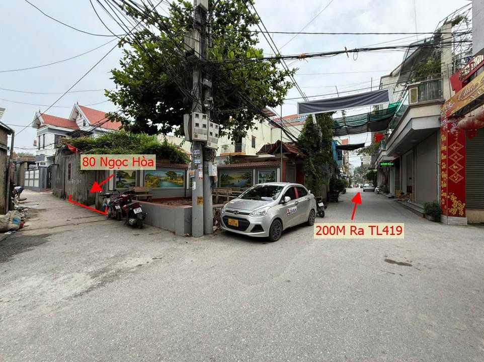 Đất nền Ngọc Hòa Chương Mỹ 80m² giá thỏa thuận - Lợi thế mặt tiền rộng, ô tô vào tận nơi!
