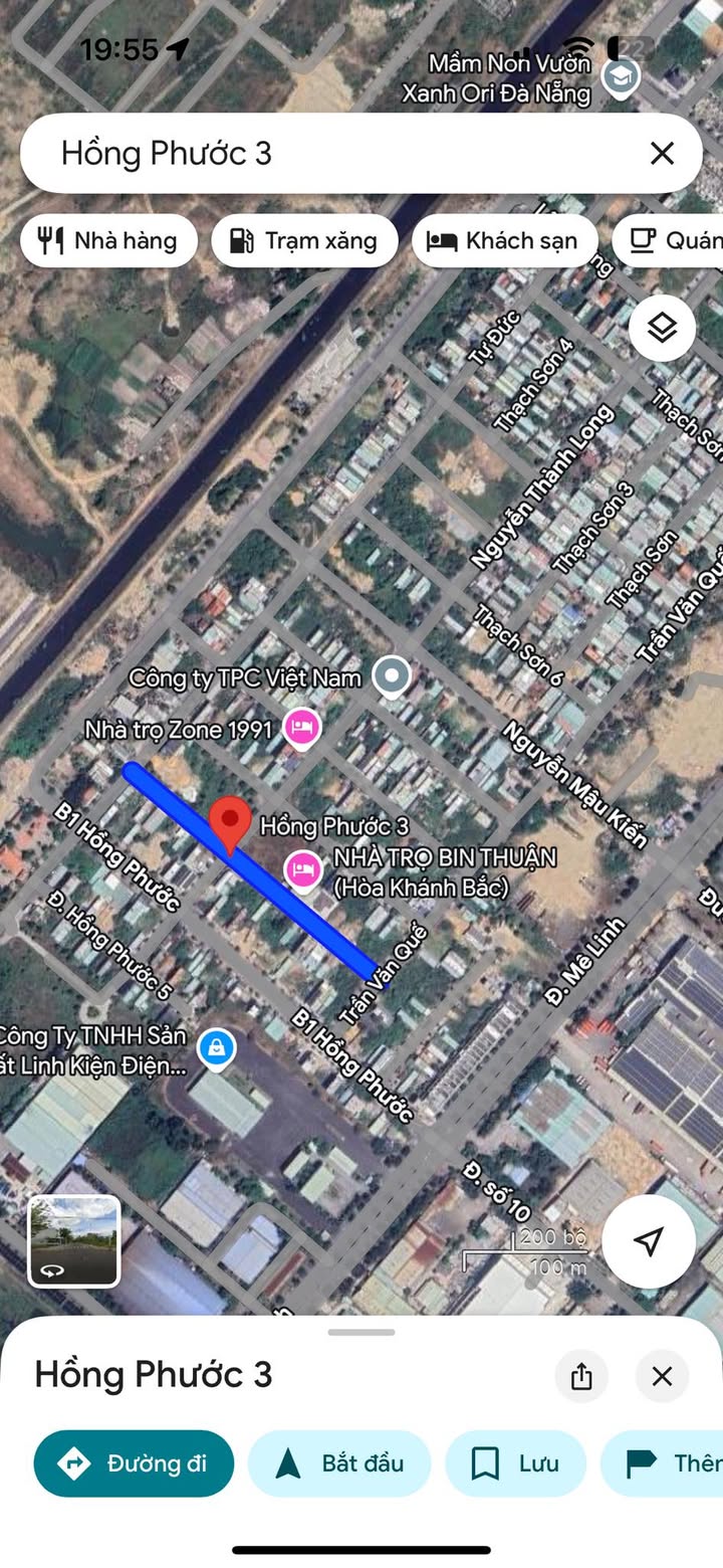 Đất nền mặt tiền đường Hồng Phước 3, Đà Nẵng 100m² - Giá chỉ 3.5 tỷ, vị trí đẹp!