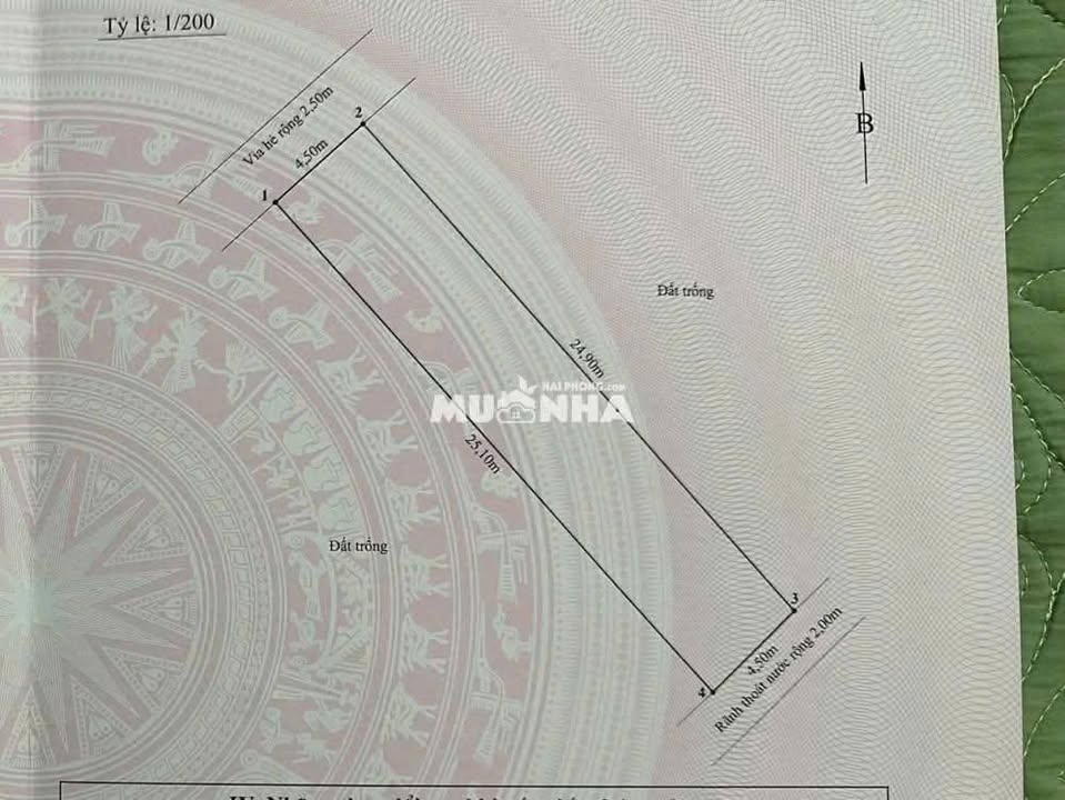 Nhà mặt phố Đào Nhuận, Lê Chân, Hải Phòng 112m² giá 9 tỷ - Sổ đỏ chính chủ
